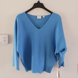 Cyrus‎ The Dolman Sleeve V-Neck Sweater